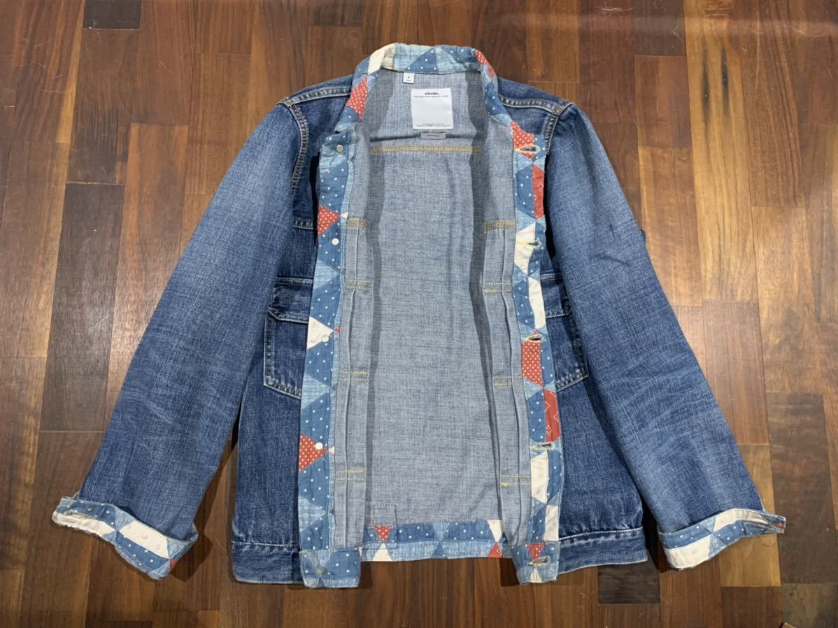 Visvim 14SS 101 JKT Geo Patchwork サイズ2