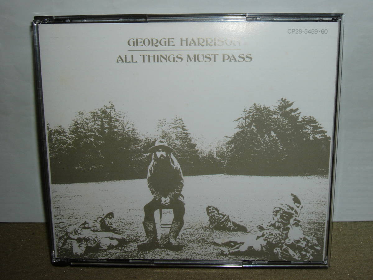 豪華名手陣参加 George Harrison実質1st 大傑作「All Things Must Pass」オリジナル・ミックス　初期旧版　国内盤中古。_画像1