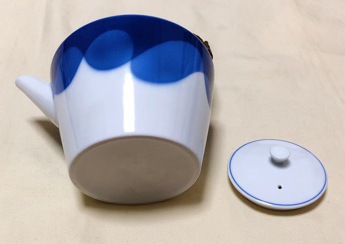 未使用 香蘭社 ティ-ポット(急須)&湯呑み5客 茶器揃え 未使用 香蘭社 ティ-ポット(急須)&湯呑み5客 茶器揃え