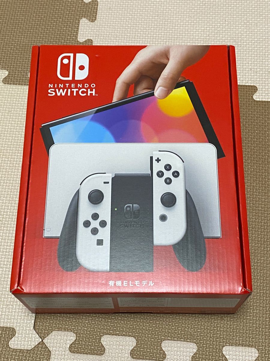 Nintendo Switch 有機ELモデル ホワイト 本体 新品未使用 クリスマスプレゼント 人気 任天堂スイッチ