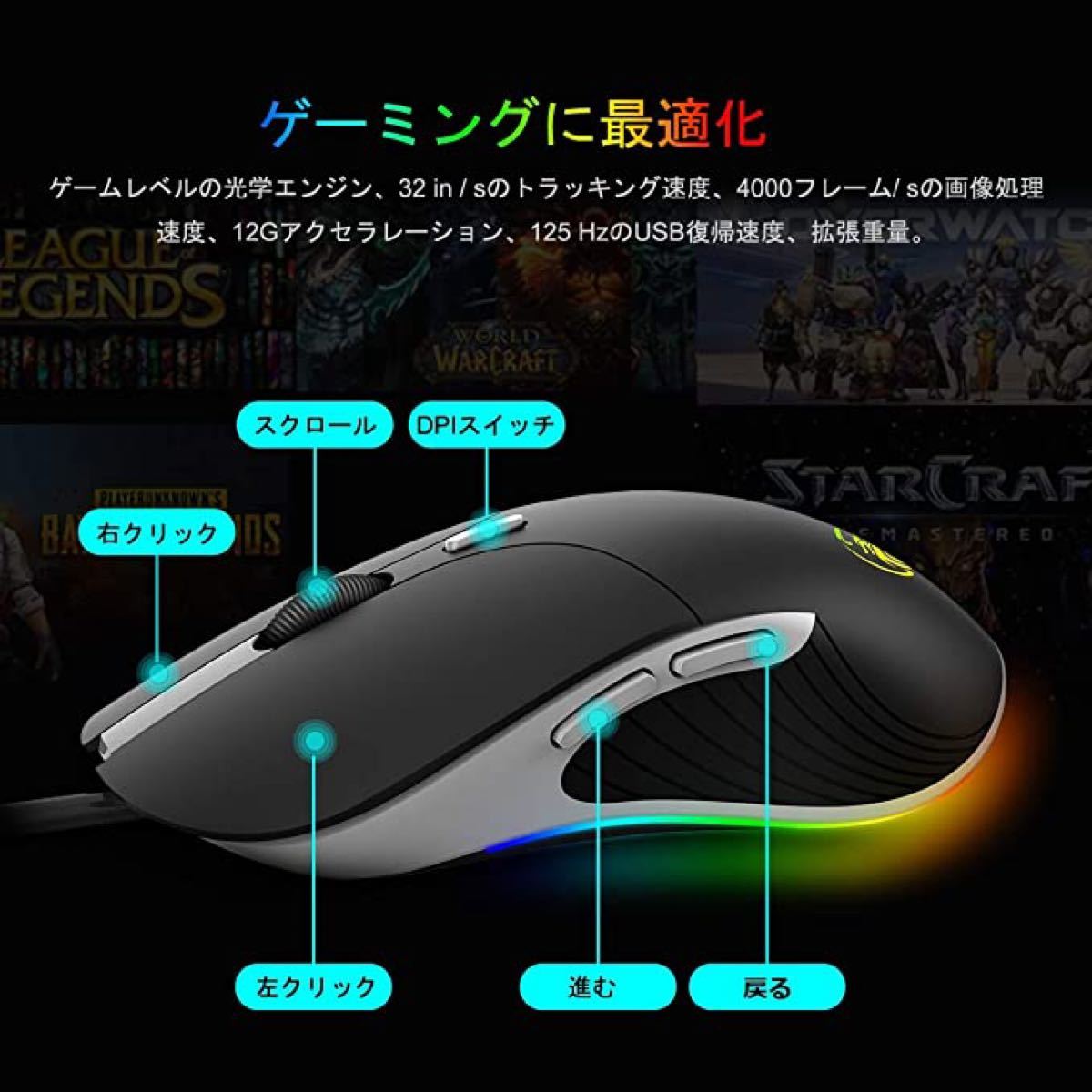 Paypayフリマ ゲーミングマウス ブラック黒 光学式 Usb 有線 ゲーム 6ボタン パソコン 荒野行動 Pc Windows Mac Vista Paypayフリマ ゲーミングマウス ブラック黒 光学式 Usb 有線 ゲーム 6ボタン パソコン 荒野行動 Pc Windows Mac Vista