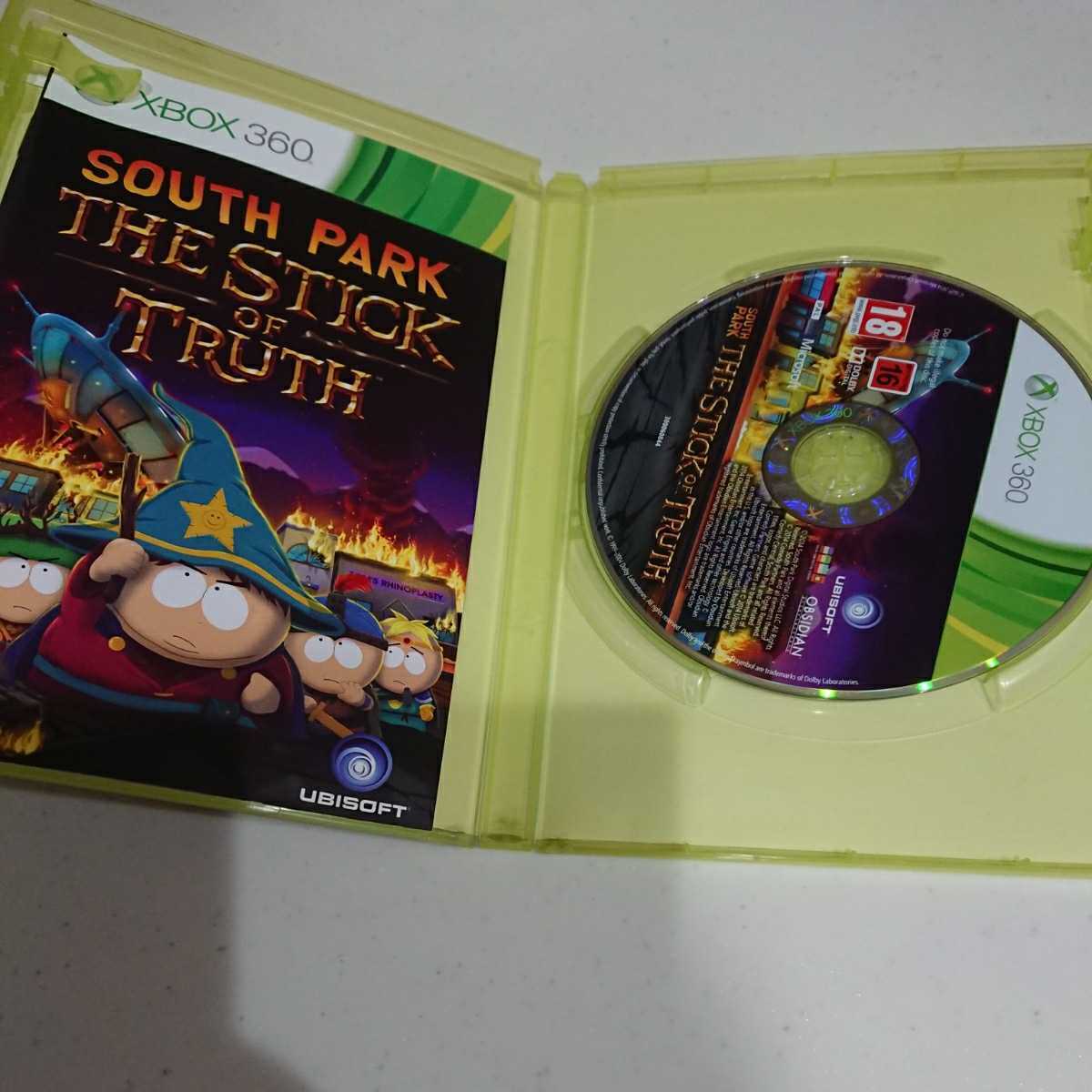 XBOX360 ソフト 海外版 欧州版 輸入版 South Park Stick of Truth Xbox One サウスパークスティックオブスティック 動作確認済 送料無料！
