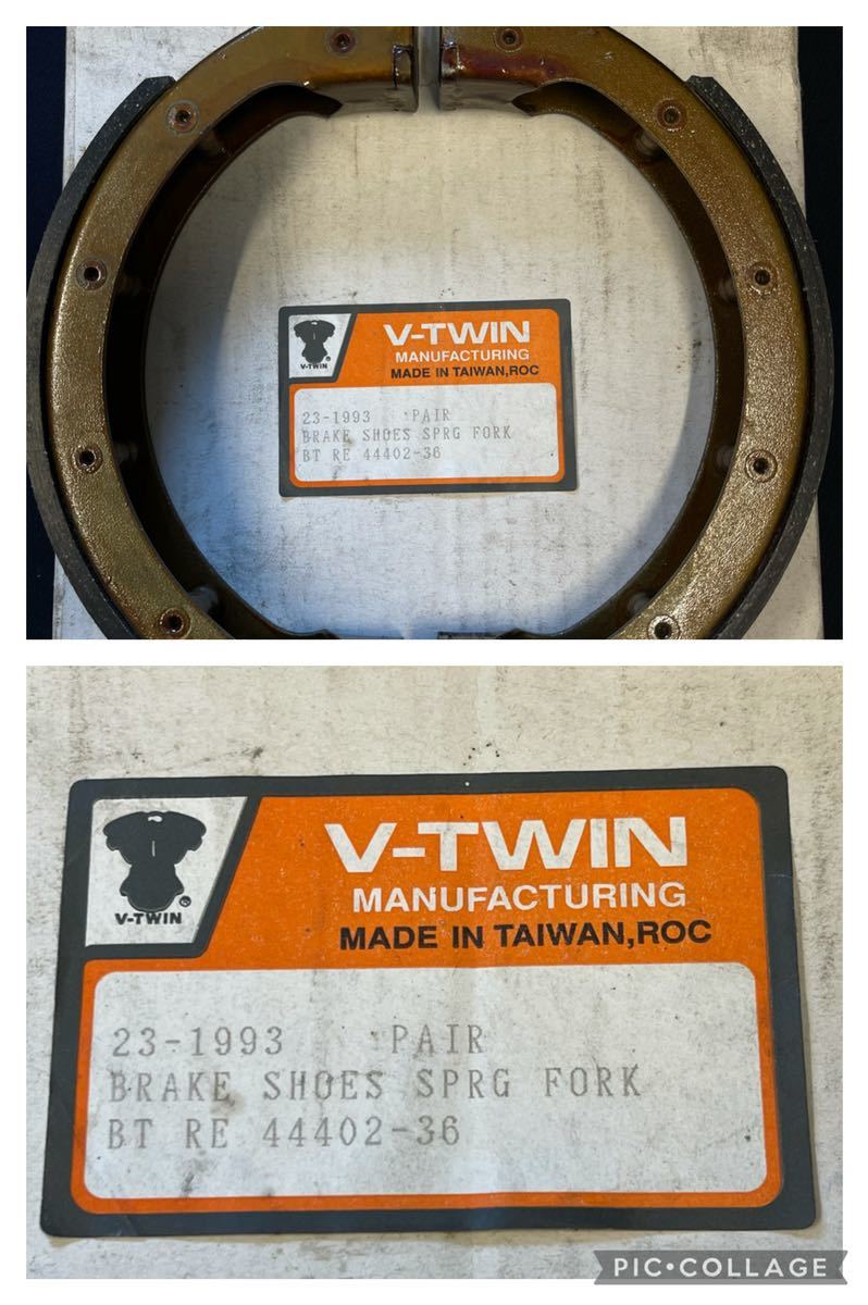 ドラムシュー 74スプリンガー V-TWIN 23-1993 OEM 44402-36 ドラムシュー 74スプリンガー V-TWIN 23-1993 OEM 44402-36