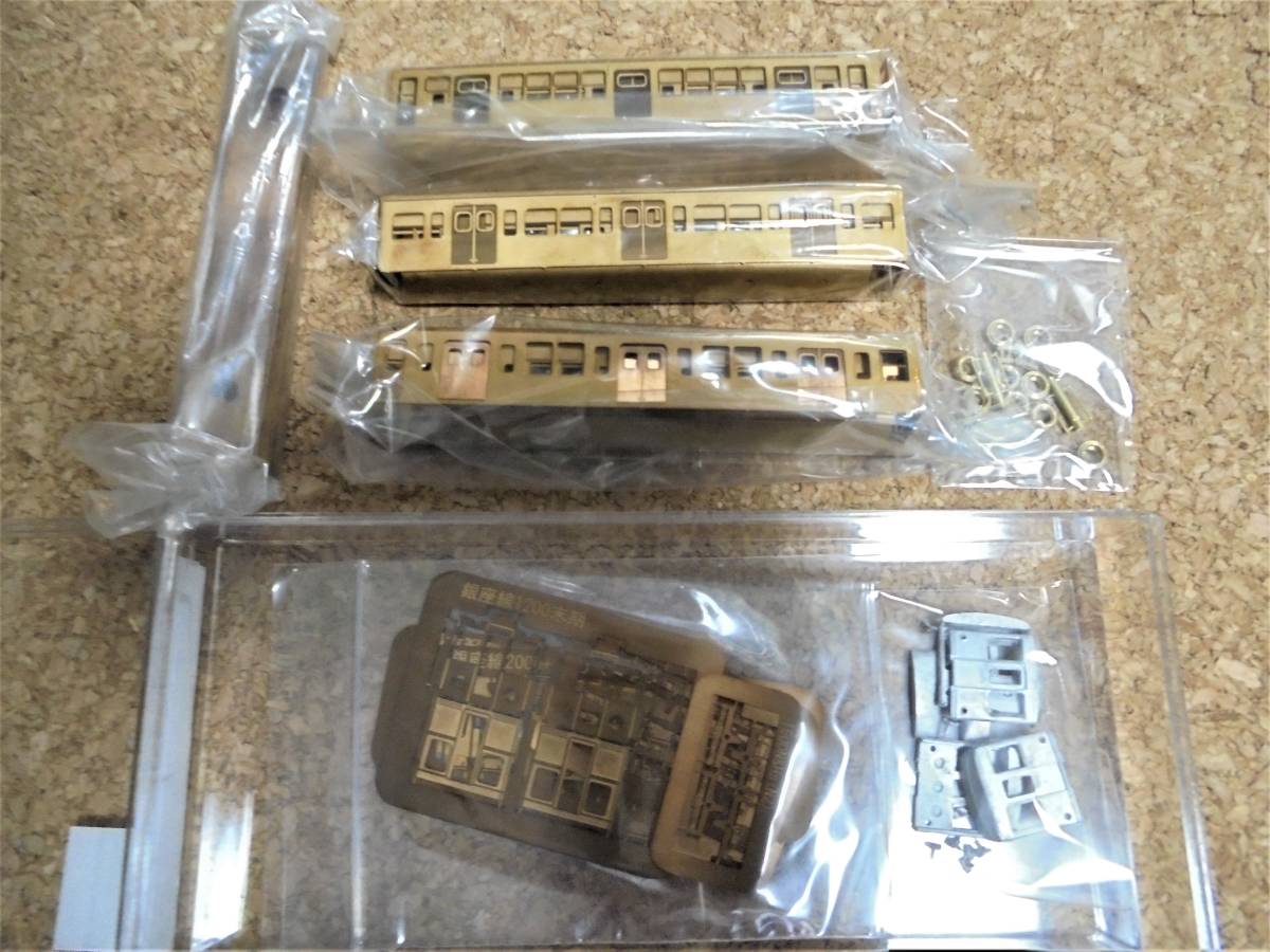 KitcheN 営団銀座線 旧型車 2000形他 末期6連セット 1200形中間 KitcheN 営団銀座線 旧型車 2000形他 末期6連セット 1200形中間