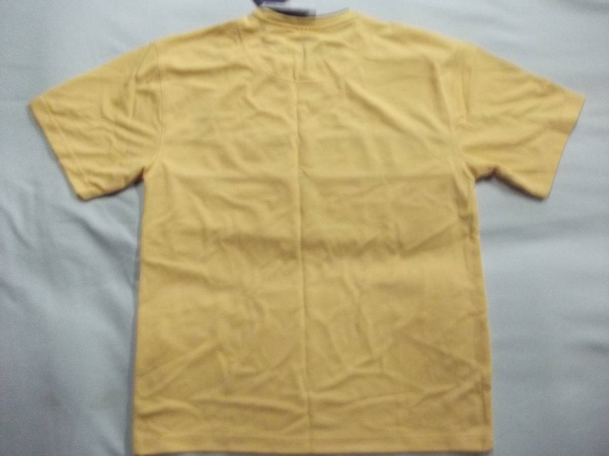 GERRY COSBY 半袖Tシャツ 黄色 LLサイズ【新品、吸汗速乾、イエロー、YELLOW、丸首】_画像2