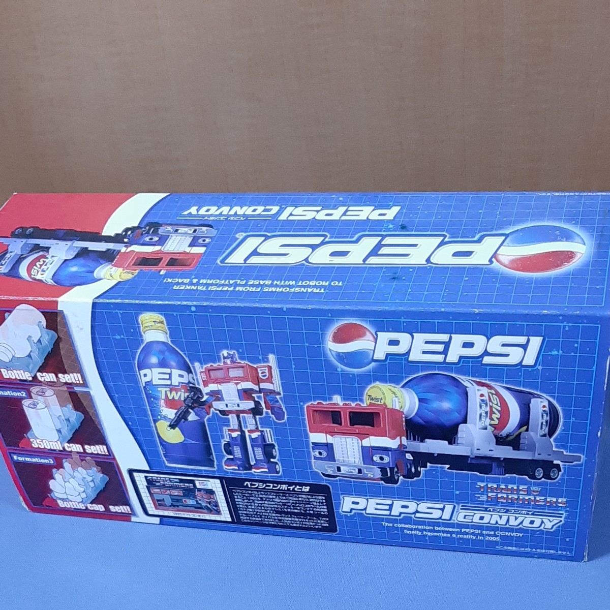 中古品　トランスフォーマー PEPSI コンボイ