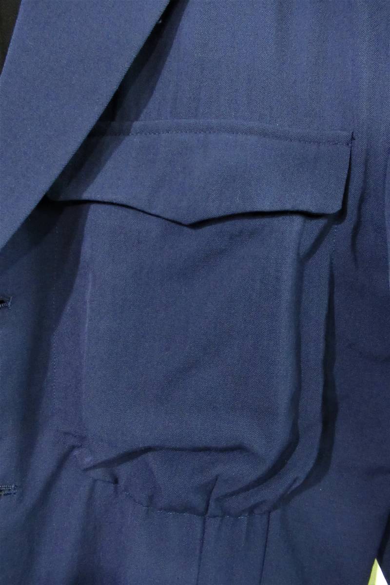レア 87aw yohji yamamoto pour homme vintage 紺 いせポケットデザインジャケット HJ-38_画像3