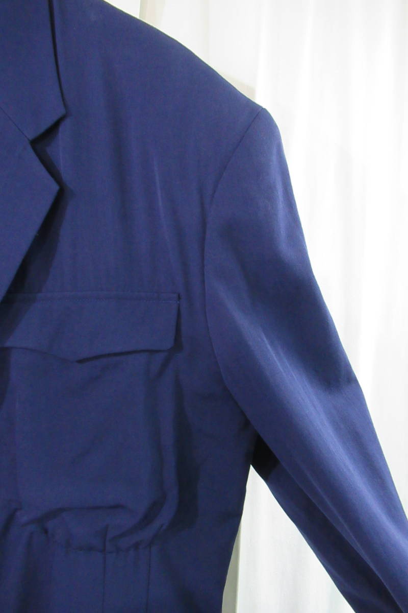 レア 87aw yohji yamamoto pour homme vintage 紺 いせポケットデザインジャケット HJ-38_画像7