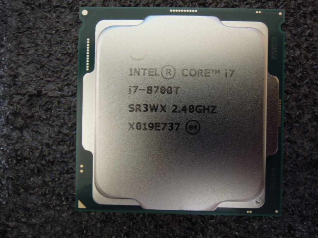 Intel 第8世代 Core i7-8700T LGA1151 未使用品 www.gastech.com.tr