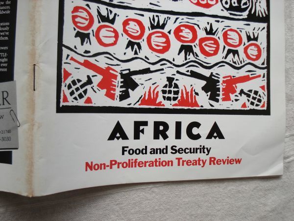 【原子力科学者会報 英語】 Bulletin of the Atomic Scientists 1985-9 /AFRICA /核科学者紀要 学術誌 核兵器 Non-Proliferation 軍備管理_画像7