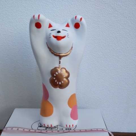 PayPayフリマ|大分 由布院 湯布院 輪葉葉 招き猫 新品 メダル猫 レア