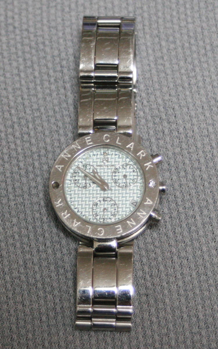 ★ ANNE CLARK　アンクラーク　AT-1005VI　レディース腕時計　中古品　現状品★_画像1