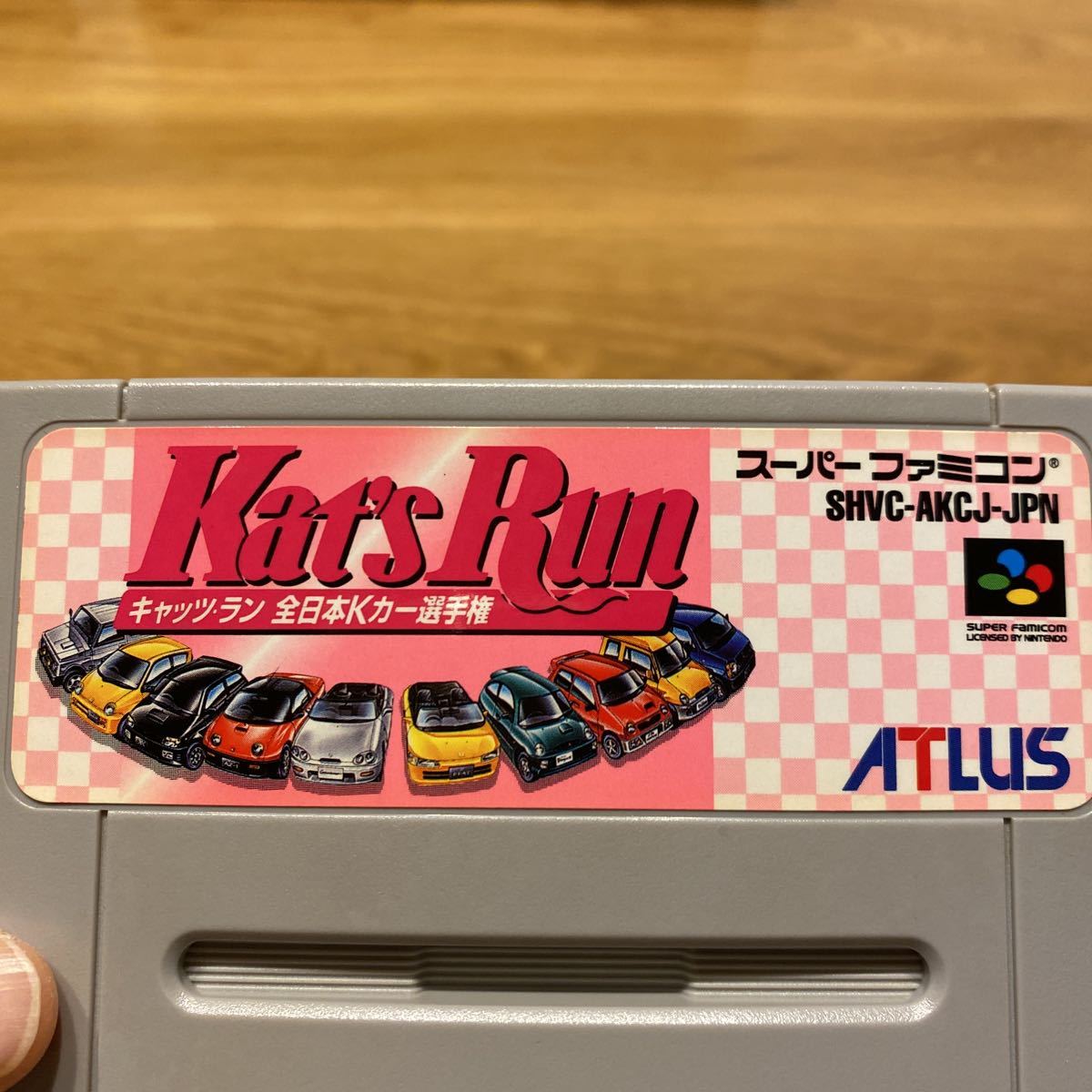 スーパーファミコンソフト /カセット/SFC /キャッツラン　全日本Kカー選手権/Kay’s Run
