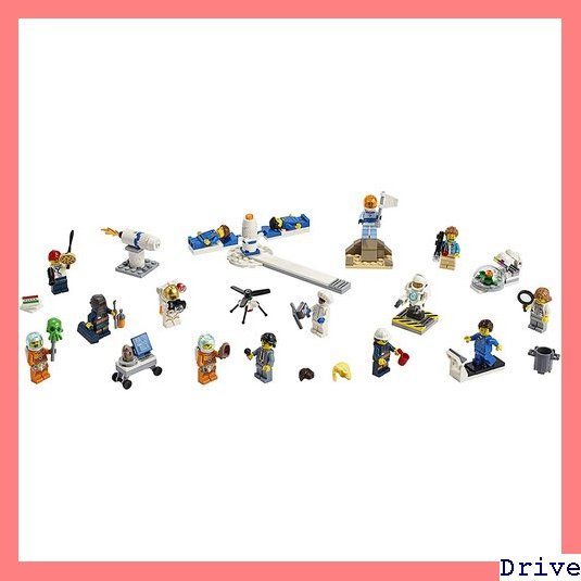 大人気！ レゴ 男の子 おもちゃ ブロック 60230 ミニフィグセットー宇宙探査隊と開発者たち シティ LEGO 81_画像2