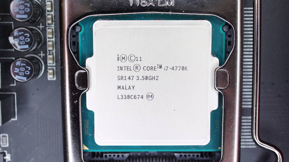 【動作動画収録・LGA1150・倍率可変・フルスペック】インテル Intel Core i7-4770K プロセッサー Core i7