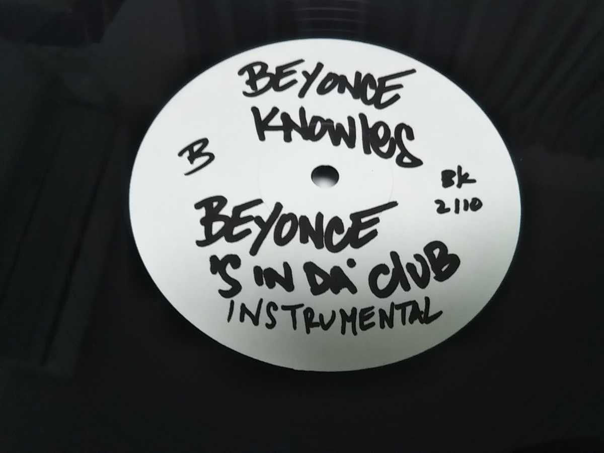 【LPレコード】12インチレコードです　BEYONCE IN DA CLUB_画像3