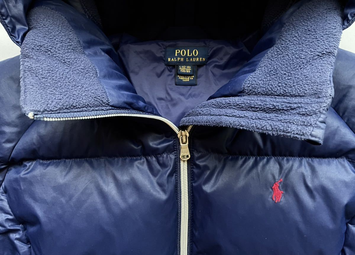 RALPH LAURENポロラルフローレン650フィルパワーフーデッドダウン