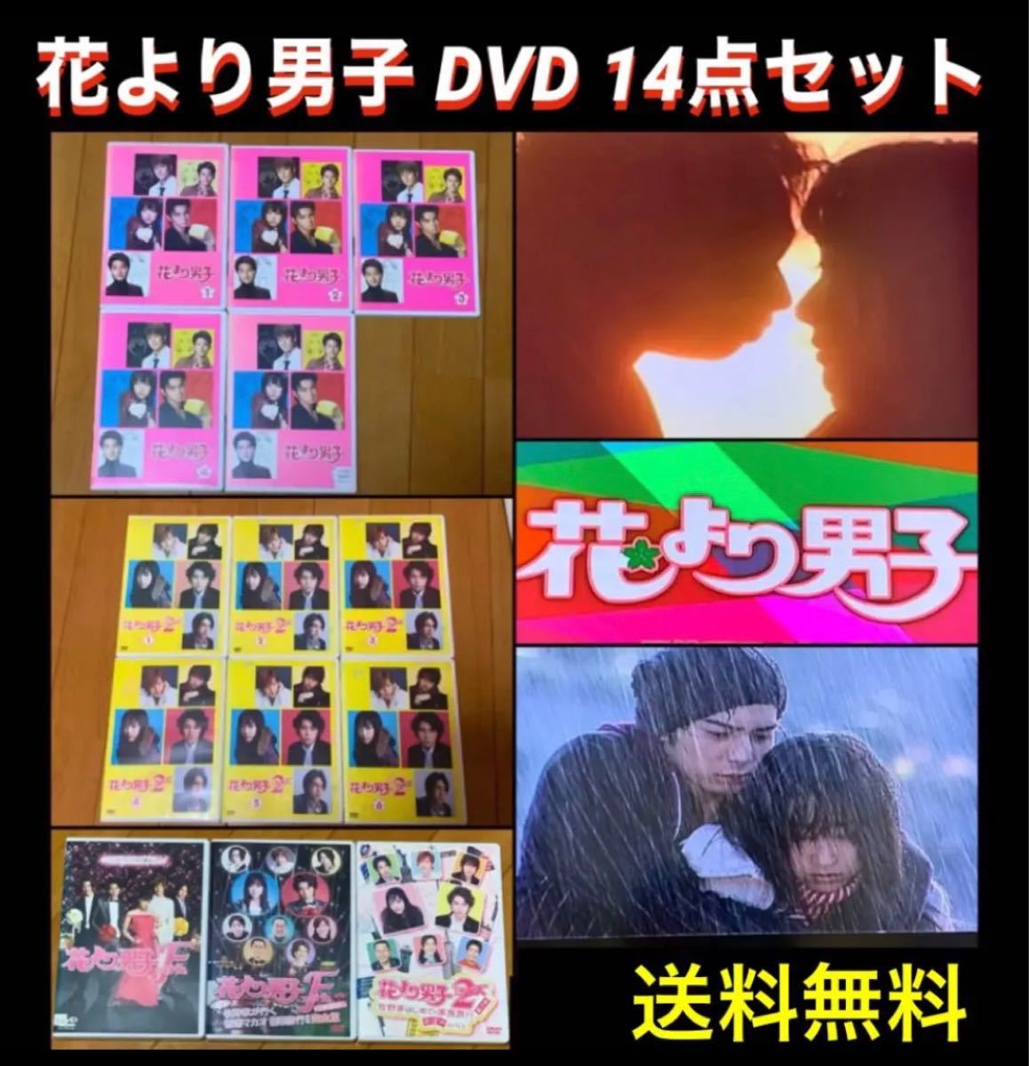 【送料無料】花より男子 DVD TVシリーズ & 劇場版 全14点セット