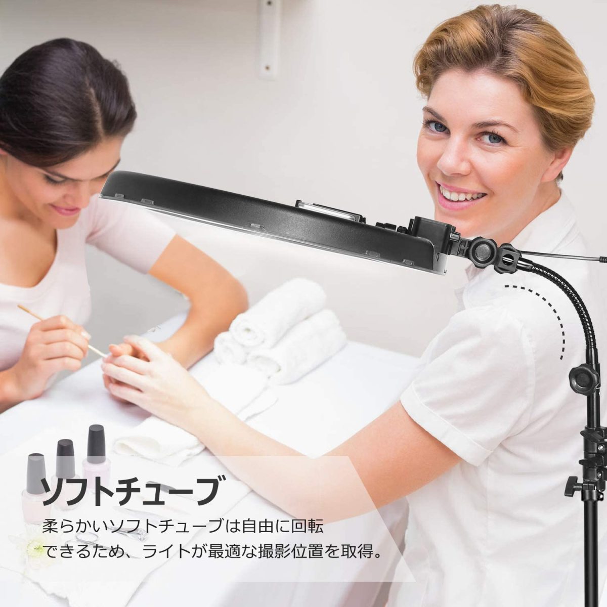□新品□Neewer 18インチLEDリングライト 55W 5500K 調光可能 省エネ