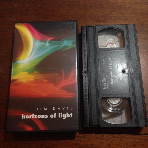 VHS JIM DAVIS HORIZONS OF LIGHT 実験映画 アンダーグラウンド_画像1