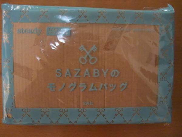 【新品】　SAZABY（サザビー）モノグラムバッグ/steaby　 B-86　⑪_画像3