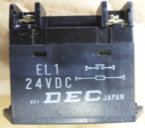 EDC　　EL1　　24VDC　　リレー_画像1