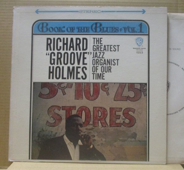 RICHARD GROOVE HOLMES/BOOK OF THE BLUES VOL1/_画像1