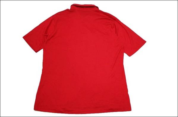 【L】 Pickering 半袖 ポロシャツ 赤 USA製 コットン ビーテージ ヴィンテージ 古着 オールド HE29_画像2