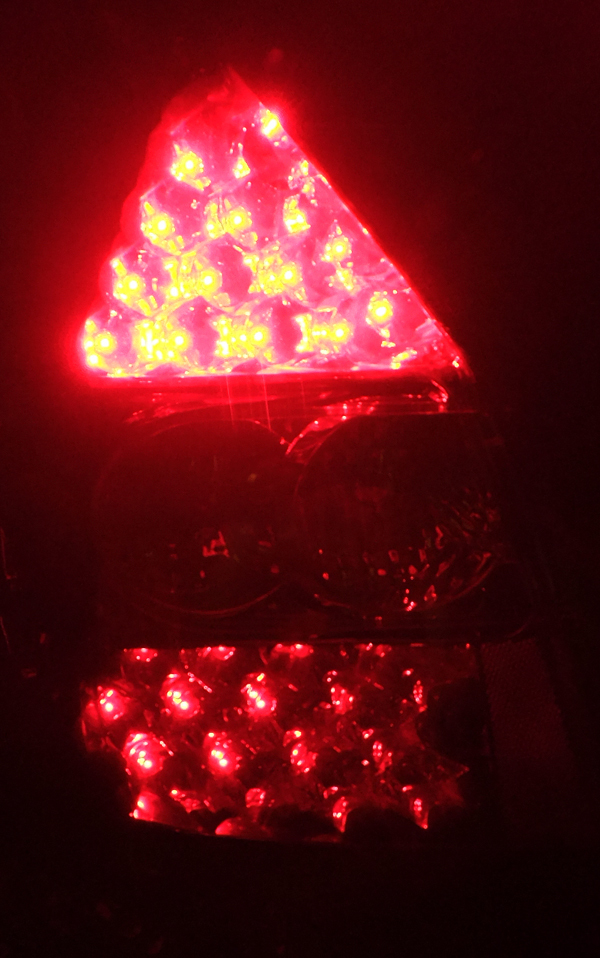 HONDA フィット GD系 LED テール ライト 左右 ランプ◆社外 FIT 反射板 レッド バック リア ウインカー ストップ 純正/交換 GD 1 カスタム_画像5