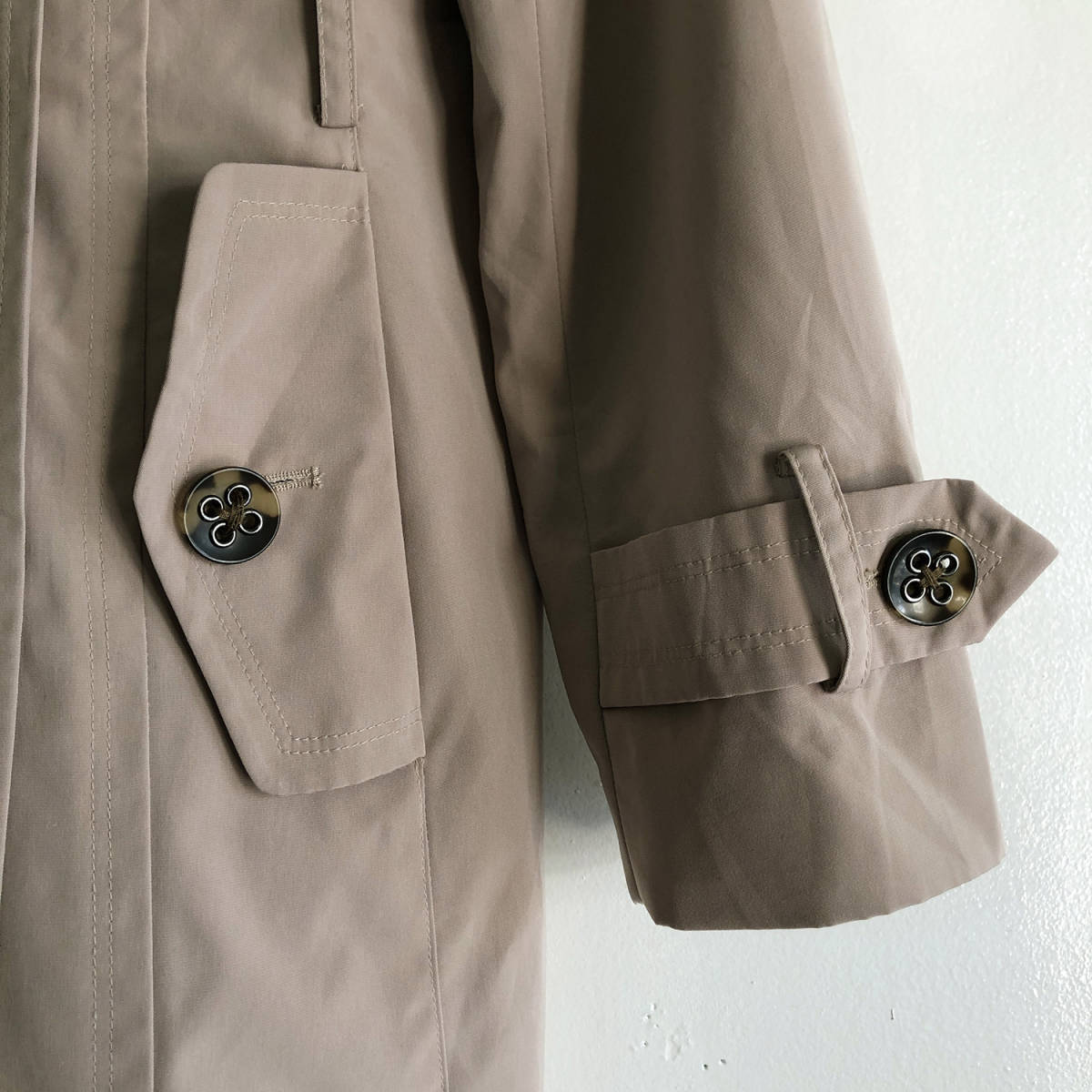 90S London foglamp Vintage trench coat lady's XS LONDON FOG USA America old clothes 