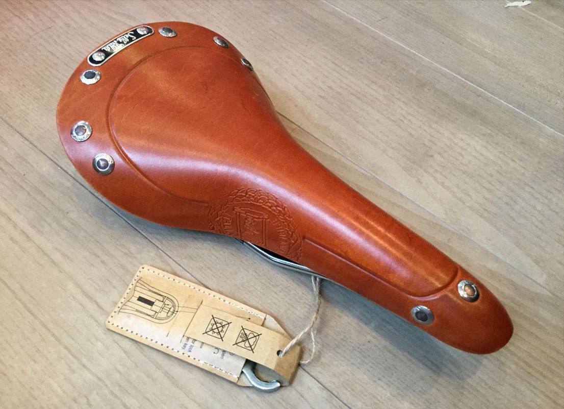 ☆残1 新品 SELLE ITALIA STORICA 本革サドル 茶 即決 | www