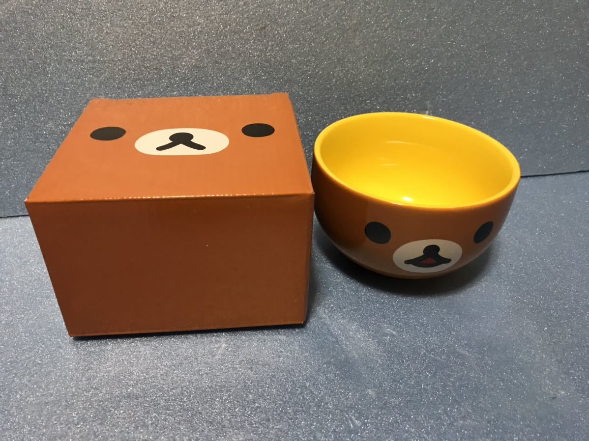 リラックマ　茶碗　どんぶり　ローソン2 新品_画像1