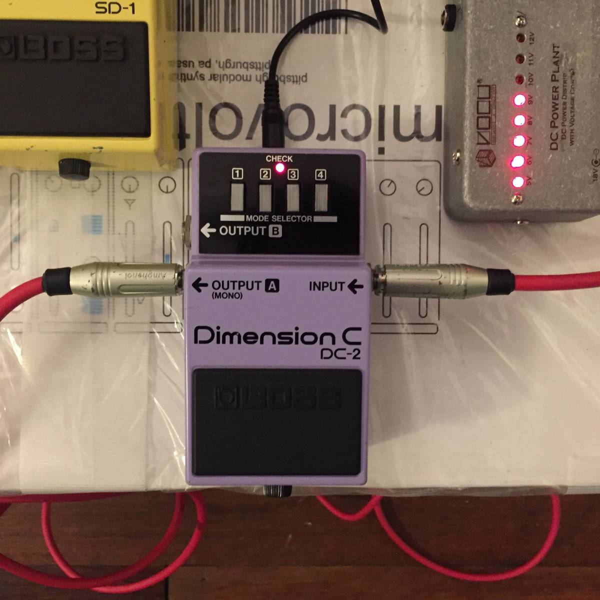 Roland ディメンジョンDC-2 青ラベル（オリジナル.メンテナンス済み。完全動作品）　SSD320 RE201 RE301　ディメンジョンD juno arp api