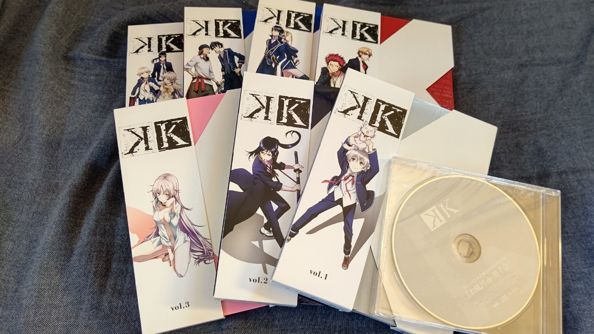 TVアニメK （１期）DVD全巻＋ 劇場版K MISSING KINGS Blu-Ray セット