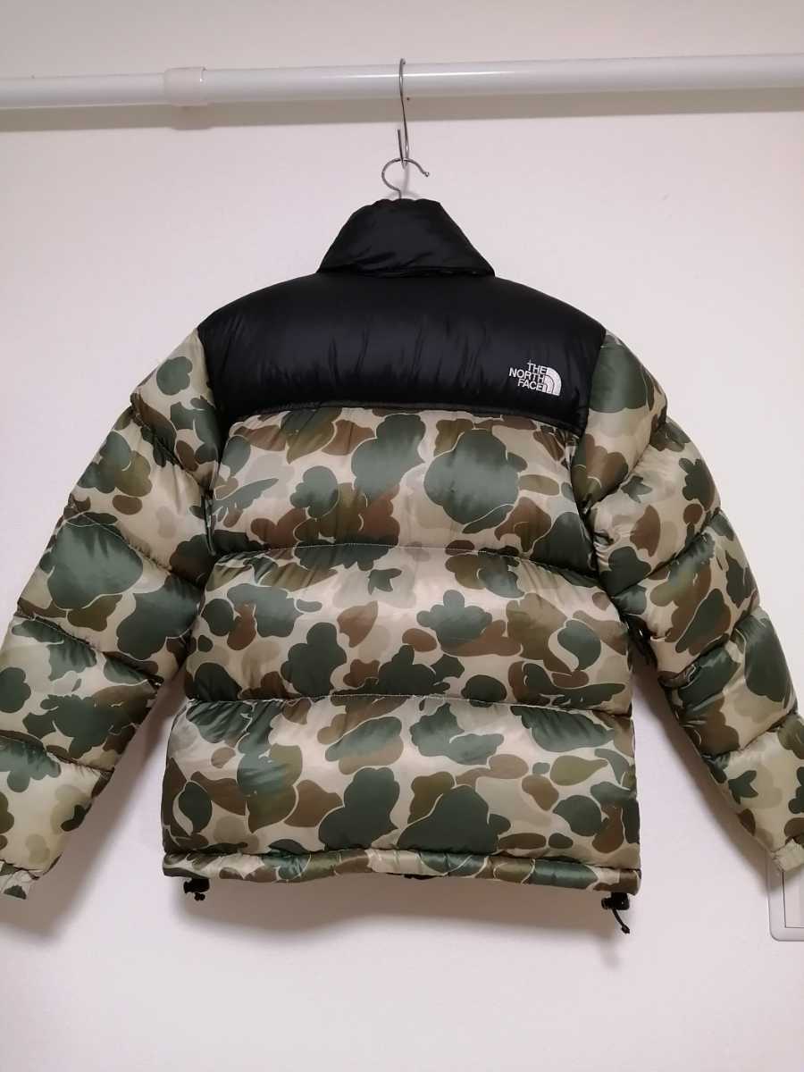 国内正規品 northface ノースフェイス ヌプシ ダウンジャケット 迷彩