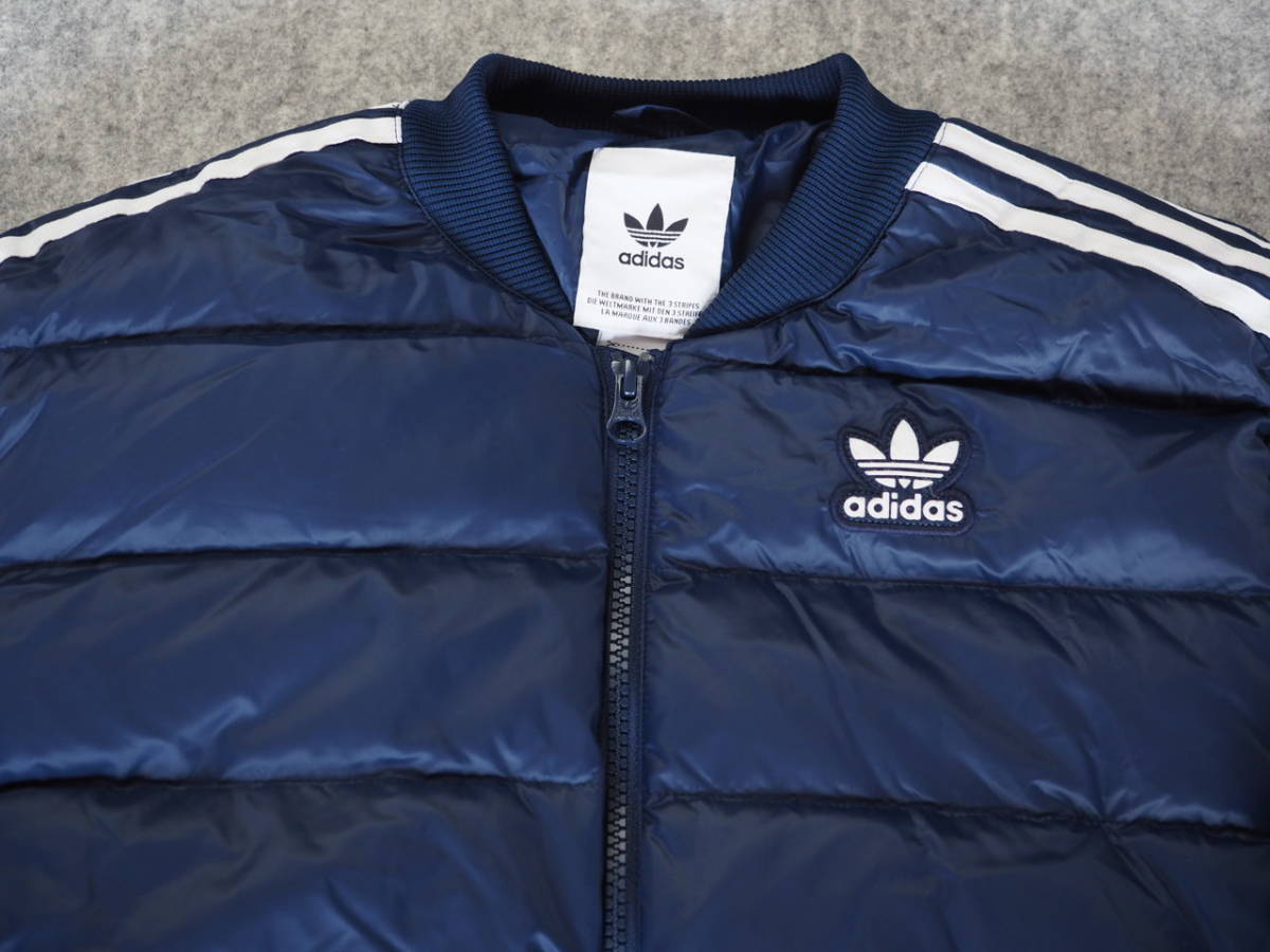 送料710円～新品◆定価19800円◆adidas originals◆アディダスオリジナルス◆SST ダウンジャケット◆スーパースターダウン◆紺◆M_画像2