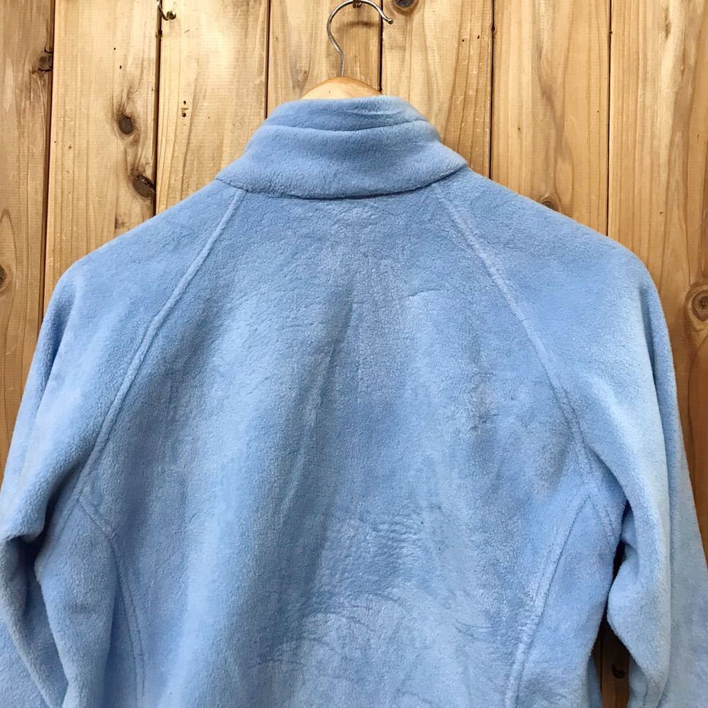 90's／patagonia◆パタゴニア◇フリースジャケット＊アウター 長袖 ジップアップ アウトドア ファスナーポケット 裾調整ゴムレディース M_画像6