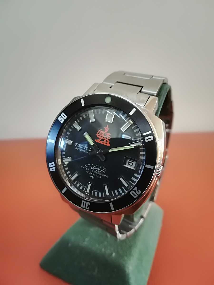 SEIKO Iranian Royal Army Military Diver　　イラン軍　官給品　　　★★★ほぼデッド★★★