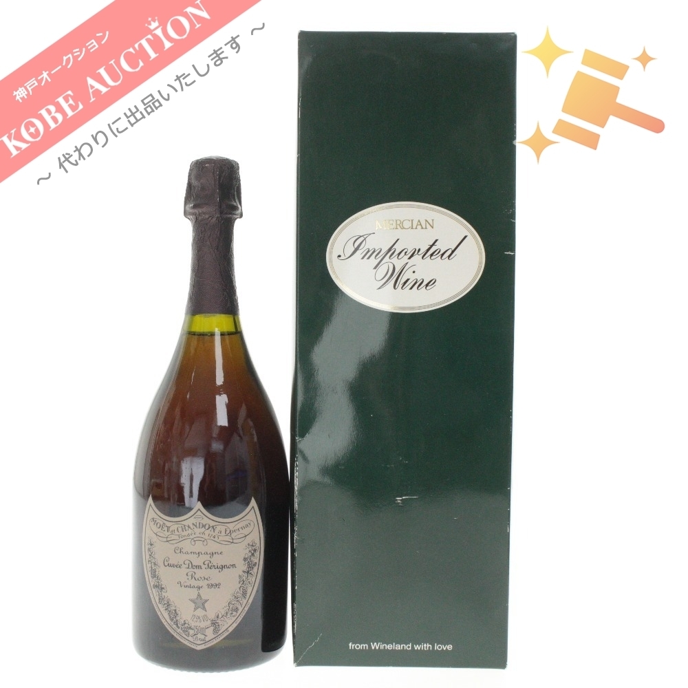 □ 酒 Dom perignon Rose Vintage 1992年 ドンペリニヨン ロゼ