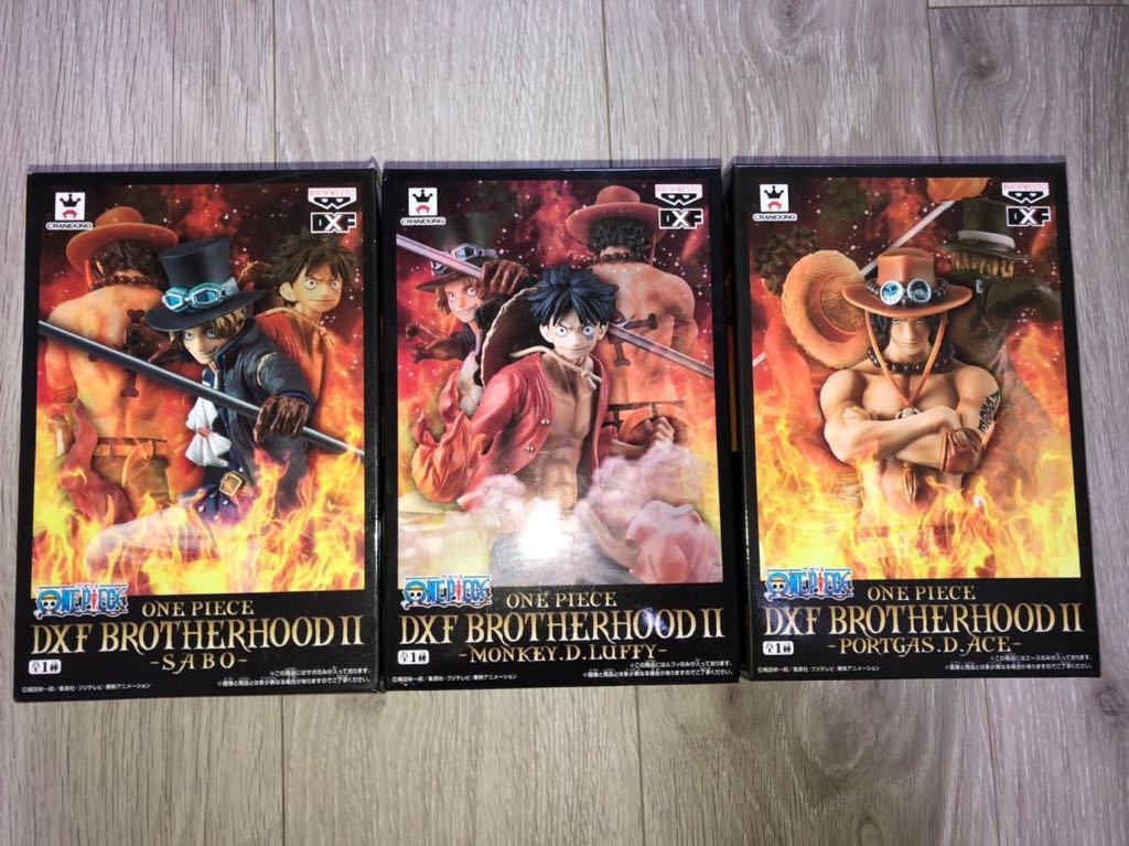 ☆ワンピース DXF brotherhoodⅡ 全3種☆80 ☆ワンピース DXF brotherhoodⅡ 全3種☆80