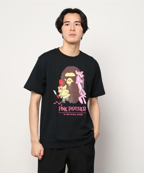 Yahoo!オークション - 新品 BAPE X PINK PANTHER APE HEAD TEE M Yahoo!オークション - 新品 BAPE X PINK PANTHER APE HEAD TEE M