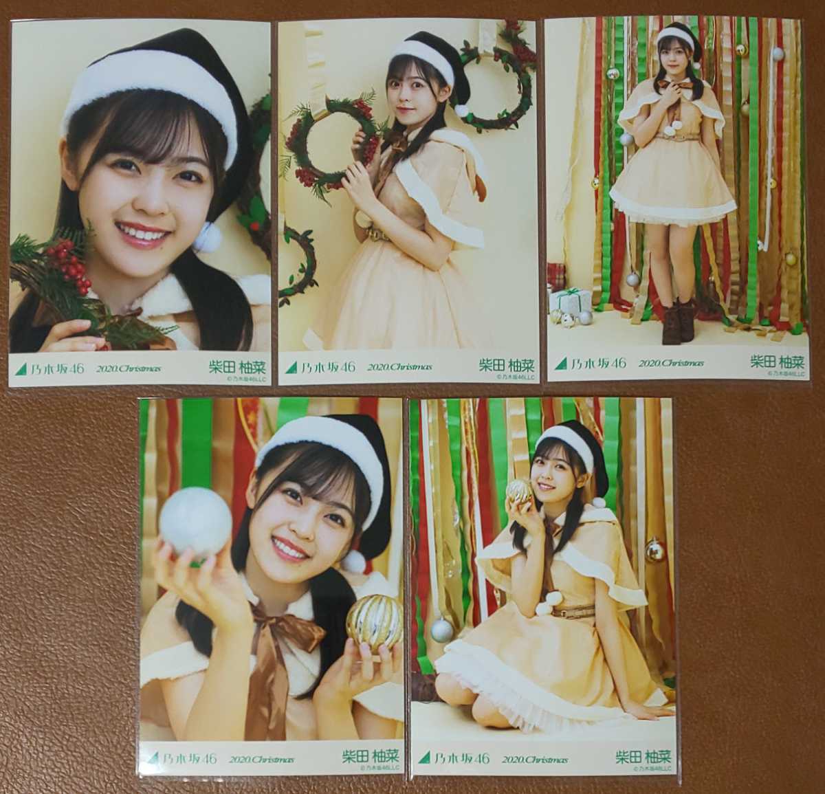 乃木坂46　柴田柚菜　2020.Christmas 　Web限定 生写真　個別生写真　クリスマス