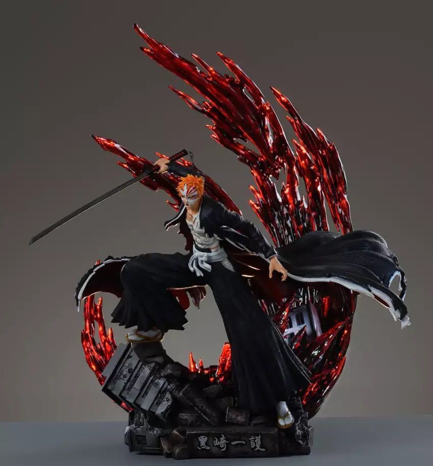 ガレージキ ヤフオク! 黒崎一護 フィギュア ガレージ... - ブリーチ に