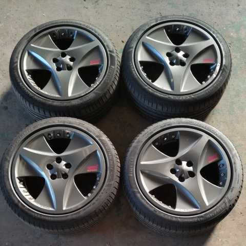 スバル レガシィ 純正オプション STi SCUBA アルミホイール 215/45R17