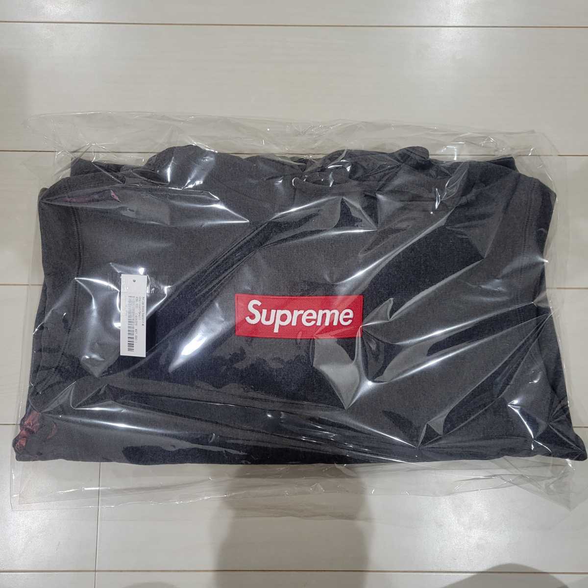 sサイズ supreme 2021 fw Box Logo Hooded Sweatshirt small charcoal シュプリーム パーカー チャコール gray grey グレー