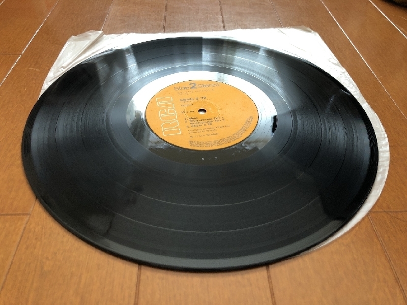 ヴァンゲリス Vangelis 1977年 LPレコード 反射率 0.39 Albedo 0.39 国内盤 帯付New age / Ambient_画像6
