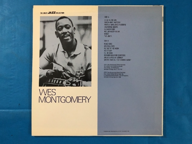 美盤 ウェス・モンゴメリー Wes Montgomery 1985年 LPレコード ウェス・モンゴメリー Wes Montgomery プロモ盤 国内盤_画像2