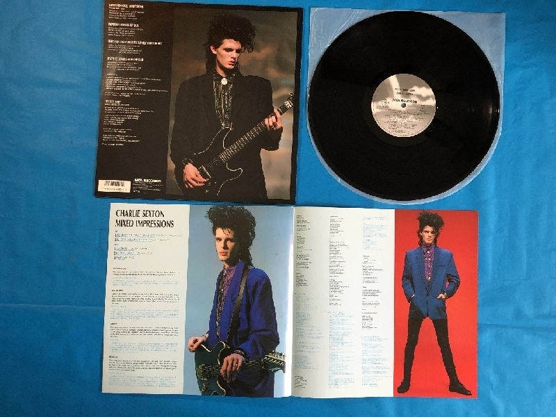 美盤 チャーリー・セクストン Charlie Sexton 1986年 LPレコード ミックスト・インプレッションズ Mixed Impressions 国内盤_画像5
