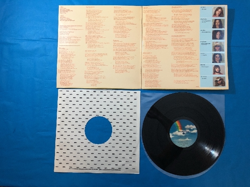 ロッシントン・コリンズ・バンド Rossington Collins Band 1980年 LPレコード Anytime, Anyplace, Anywhere 米国盤 Blues rock_画像4