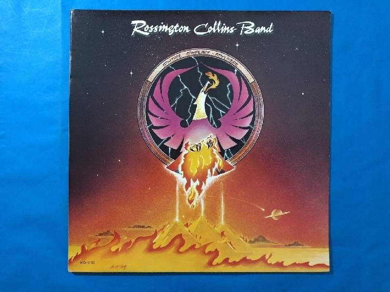 ロッシントン・コリンズ・バンド Rossington Collins Band 1980年 LPレコード Anytime, Anyplace, Anywhere 米国盤 Blues rock_画像1
